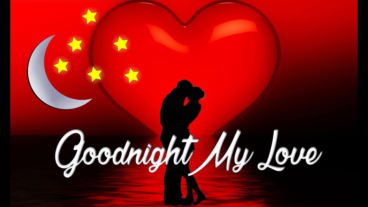 sweet romantic love good night messages for him