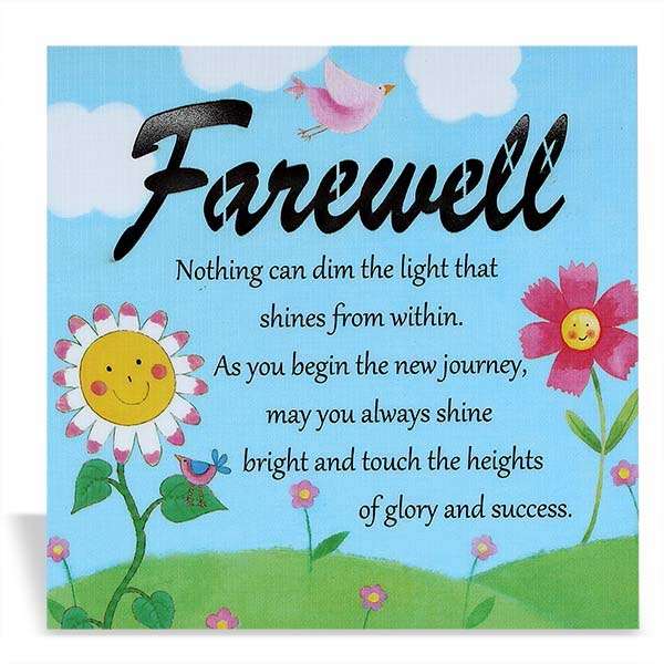 Coworker Farewell Inspirational Quotes Best Goodbye Quotes And 