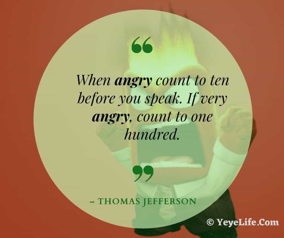 250+ Anger Quotes and Anger Sayings - YeyeLife