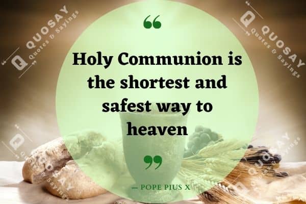 First Holy Communion Quotes Image by Pope Pius X