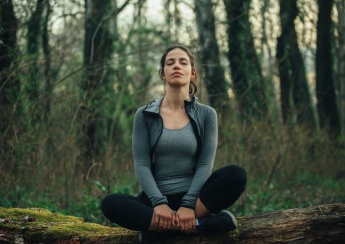 Woman Meditating