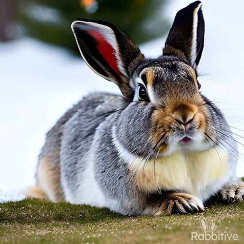 Rabbit In Winter